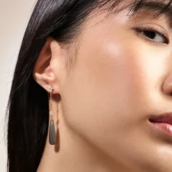 Ole Lynggaard Earring Pendants And Drops-Shooting Stars earring pendants