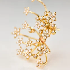 Ole Lynggaard Earring Pendants And Drops-Shooting Stars Earring Pendant