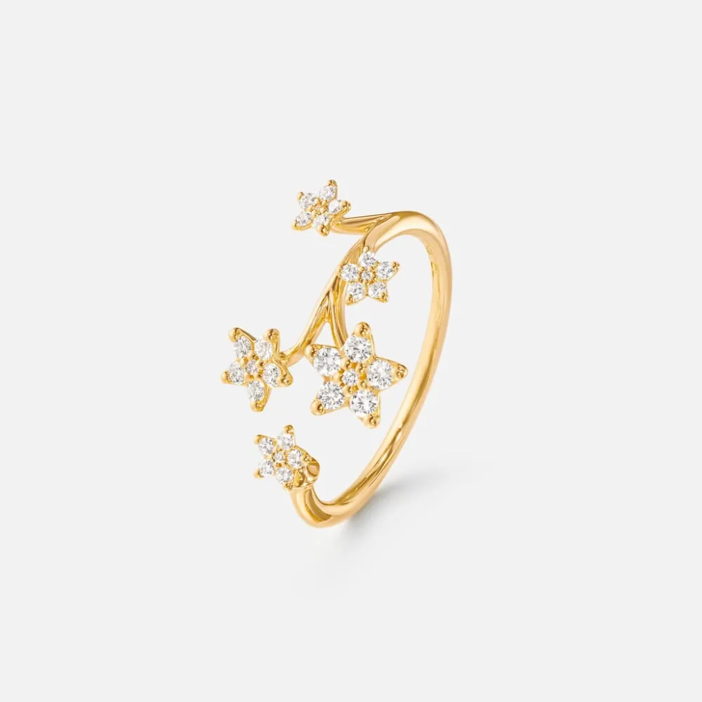 Ole Lynggaard Rings | Most Popular-Shooting Stars ring large