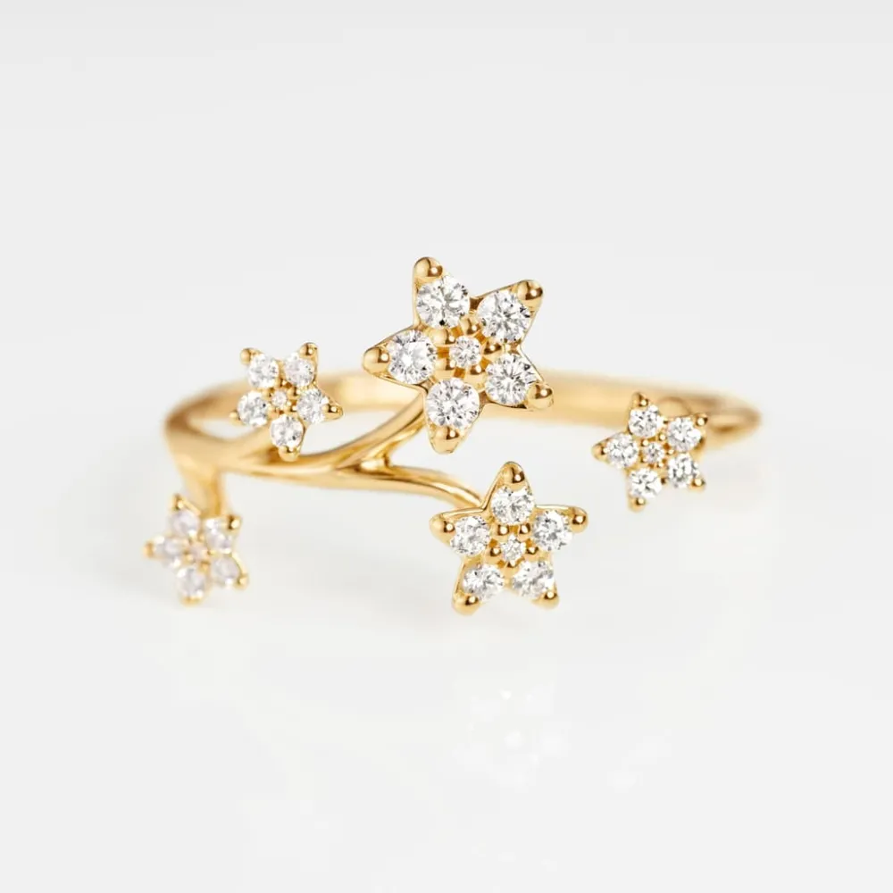 Ole Lynggaard Rings | Most Popular-Shooting Stars ring large