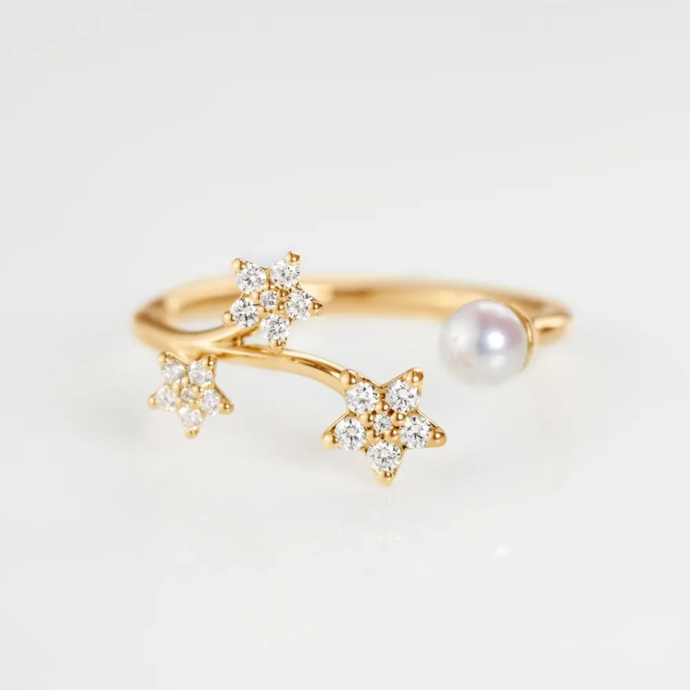 Ole Lynggaard Rings-Shooting Stars ring medium