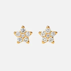 Ole Lynggaard Earring Pairs-Shooting Stars stud earrings large