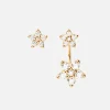 Ole Lynggaard Earring Pairs | Sets-Shooting Stars stud earrings with pendant