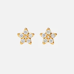Ole Lynggaard Earring Pairs-Shooting Stars stud earrings small