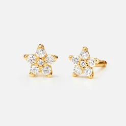 Ole Lynggaard Earring Pairs-Shooting Stars stud earrings mini