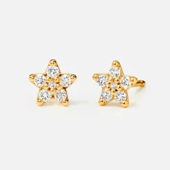 Ole Lynggaard Earring Pairs-Shooting Stars stud earrings small