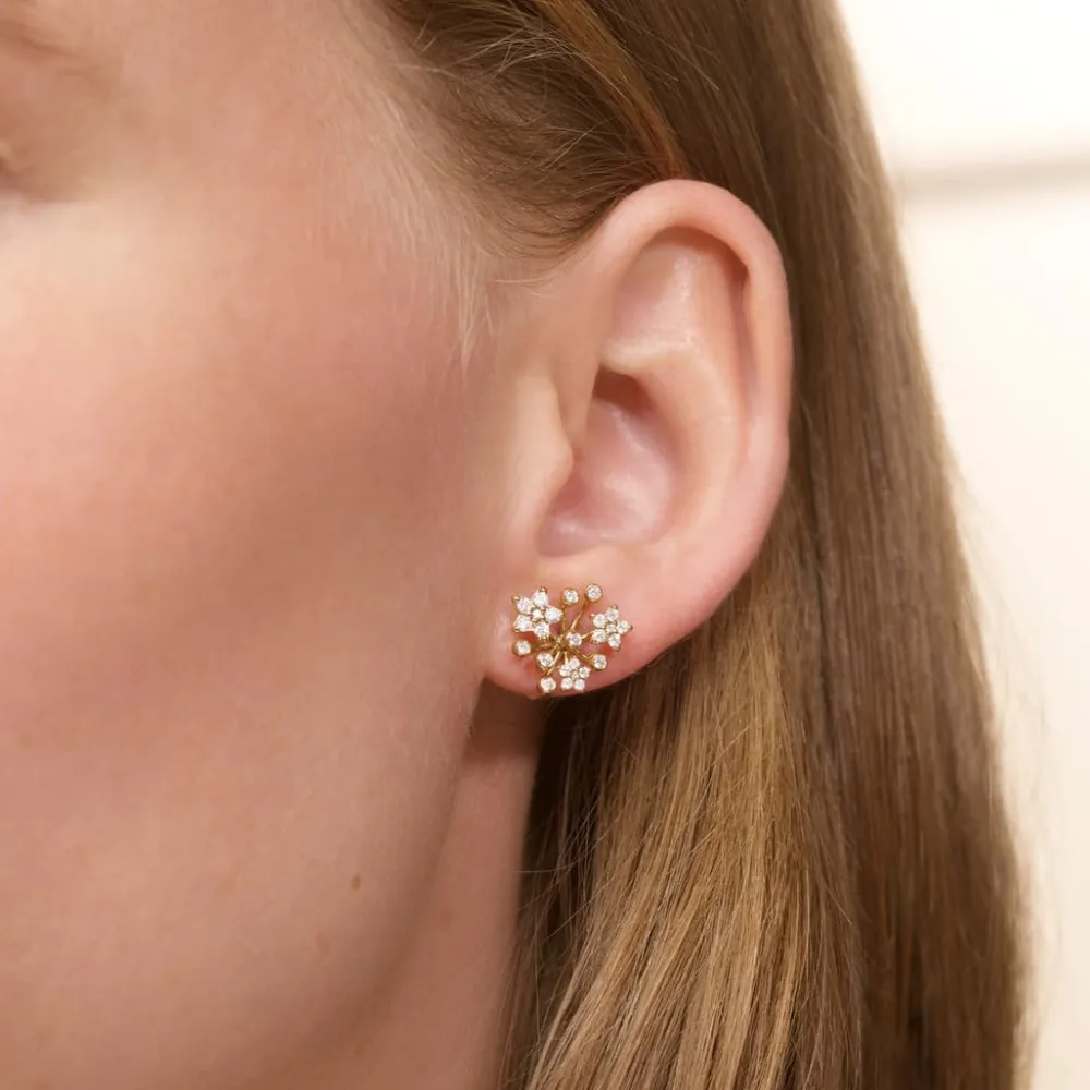 Ole Lynggaard Earring Pairs-Shooting Stars stud earrings