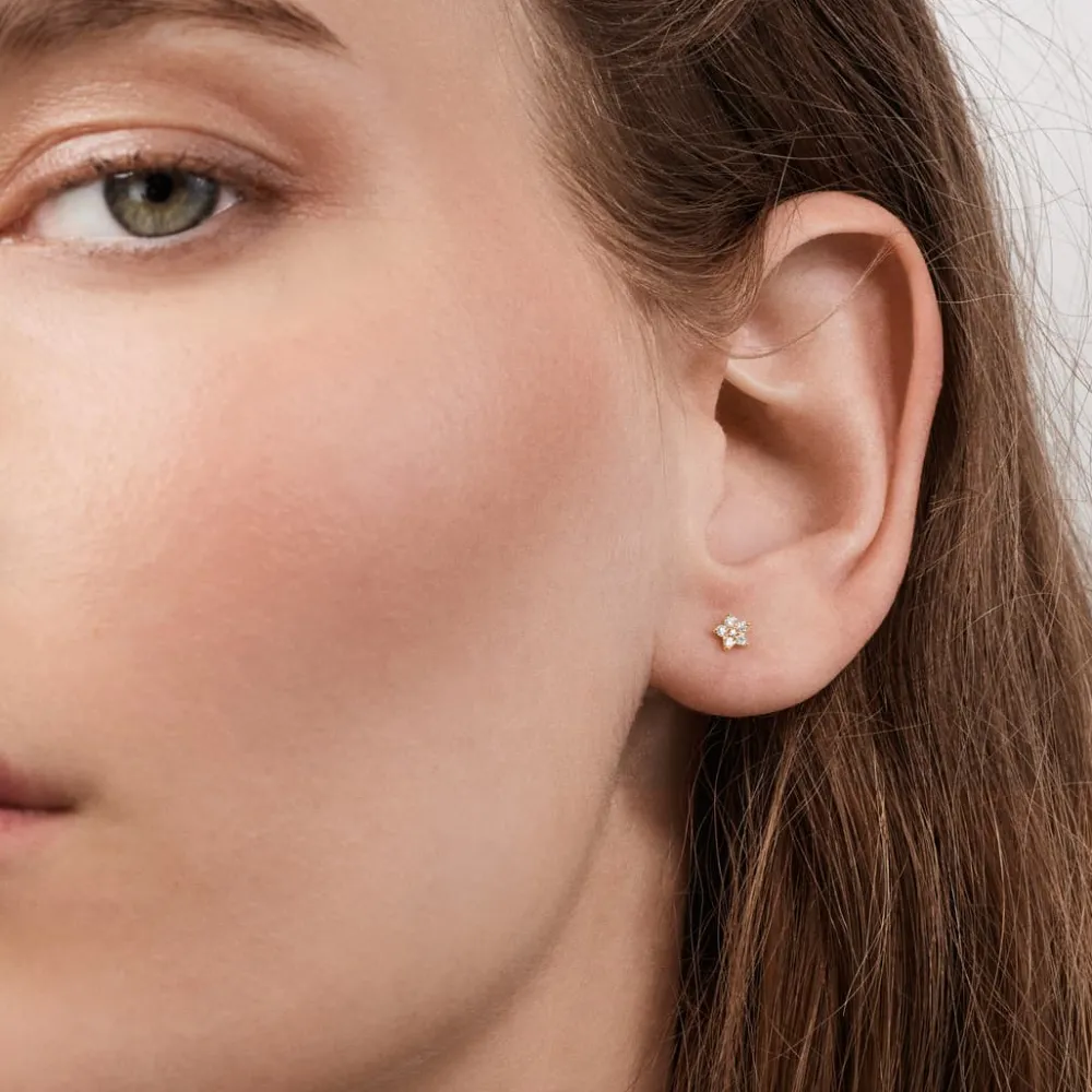 Ole Lynggaard Earring Pairs-Shooting Stars stud earrings mini