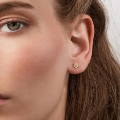 Ole Lynggaard Earring Pairs-Shooting Stars stud earrings small