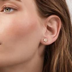 Ole Lynggaard Earring Pairs-Shooting Stars stud earrings large