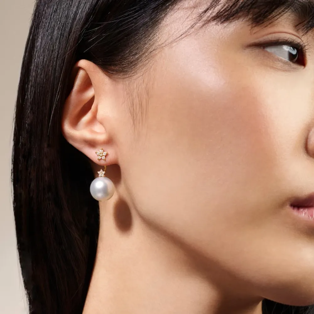 Ole Lynggaard Earring Pairs-Shooting Stars stud earrings small