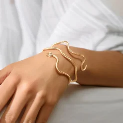 Ole Lynggaard Bracelets | High Jewellery-Snakes Bangle large