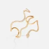 Ole Lynggaard Bracelets | High Jewellery-Snakes bangle large pavé