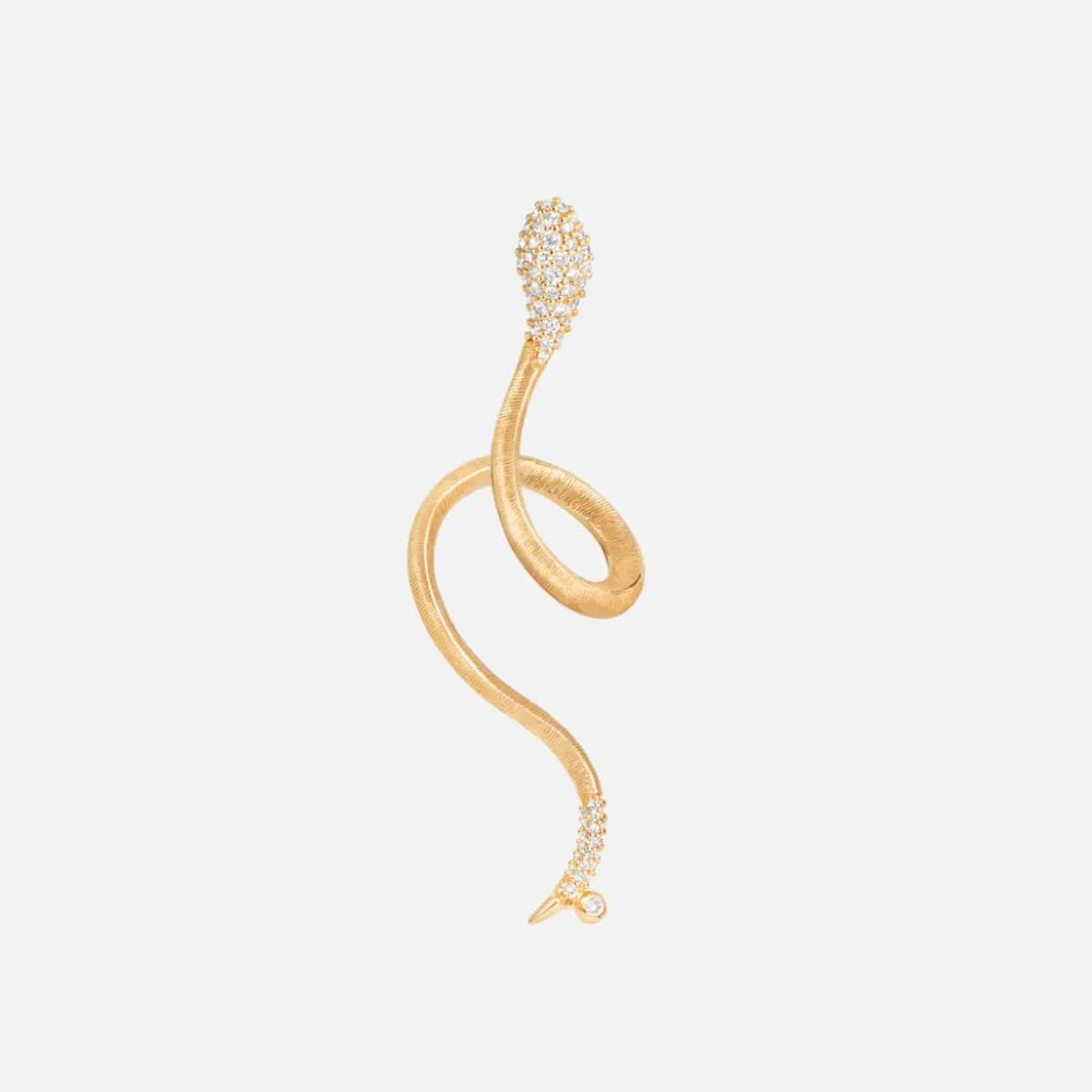 Ole Lynggaard Earring Singles-Snakes earring
