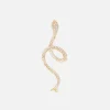 Ole Lynggaard Earring Singles-Snakes earring pavé