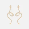 Ole Lynggaard Earring Pairs | High Jewellery-Snakes earrings pavé