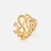 Ole Lynggaard Rings-Snakes Medusa ring