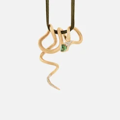 Ole Lynggaard Pendants-Snakes pendant