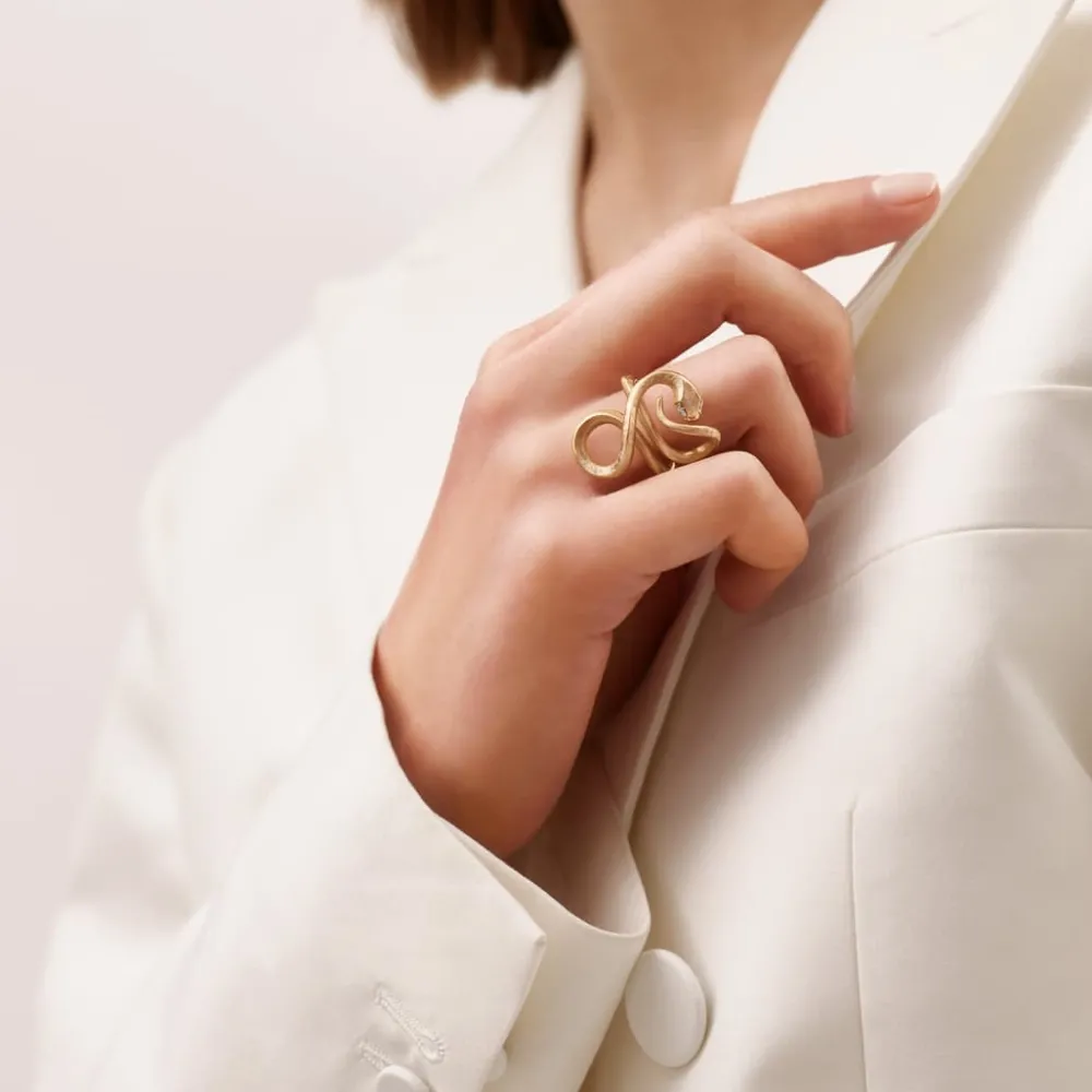 Ole Lynggaard Rings-Snakes ring large