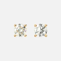 Ole Lynggaard Earring Pairs-Solitaire stud earrings