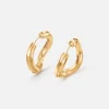 Ole Lynggaard Earring Pairs-Under The Sea Creoles Large