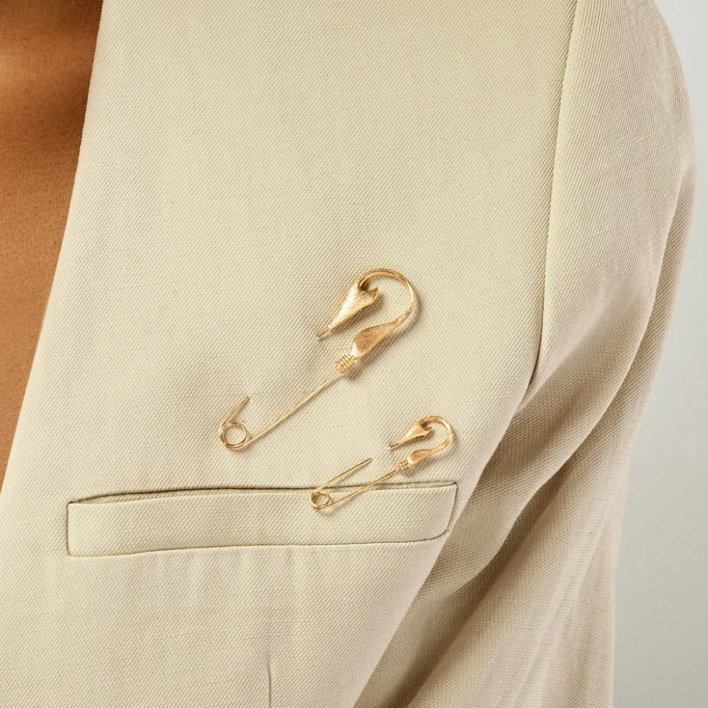 Ole Lynggaard Brooches | New In-Under the Sea Fish Hook Brooch large