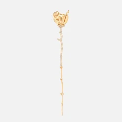 Ole Lynggaard Brooches-Wild Rose brooch small