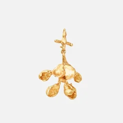 Ole Lynggaard Earring Pendants And Drops-Wild Rose Earring pendant