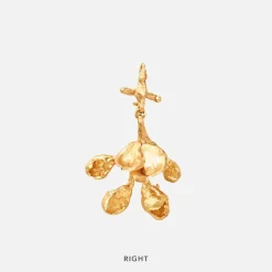 Ole Lynggaard Earring Pendants And Drops-Wild Rose Earring pendant