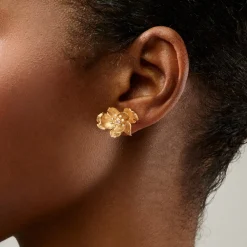 Ole Lynggaard Earring Pairs | New In-Wild Rose stud earrings