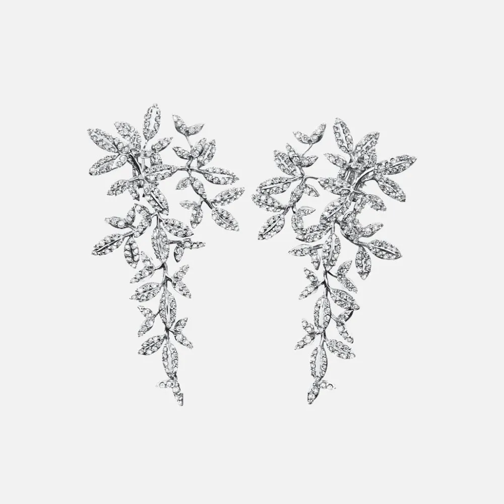 Ole Lynggaard Earring Pairs-Winter Frost Earclips