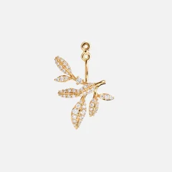 Ole Lynggaard Earring Pendants And Drops-Winter Frost earring pendant