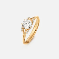 Ole Lynggaard Rings-Winter Frost Solitaire ring