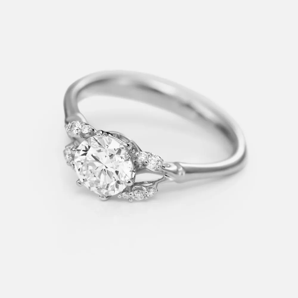 Ole Lynggaard Rings-Winter Frost Solitaire ring