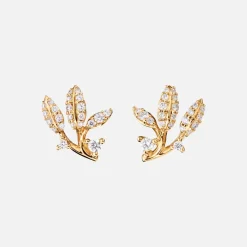 Ole Lynggaard Earring Pairs-Winter Frost stud earrings