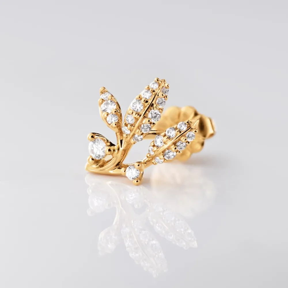 Ole Lynggaard Earring Pairs-Winter Frost stud earrings