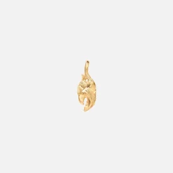 Ole Lynggaard Pendants-Young fish Claw pendant small