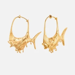 Ole Lynggaard Earring Pairs-Young Fish Earrings large