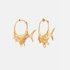 Ole Lynggaard Earring Pairs-Young Fish Earrings small